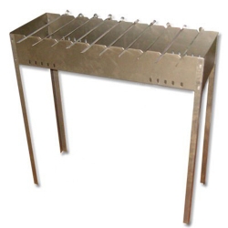 Мангал Дачный  на высоких ножках 1С-2176